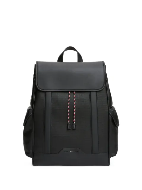 Tommy Hilfiger logo-plaque drawstring backpack