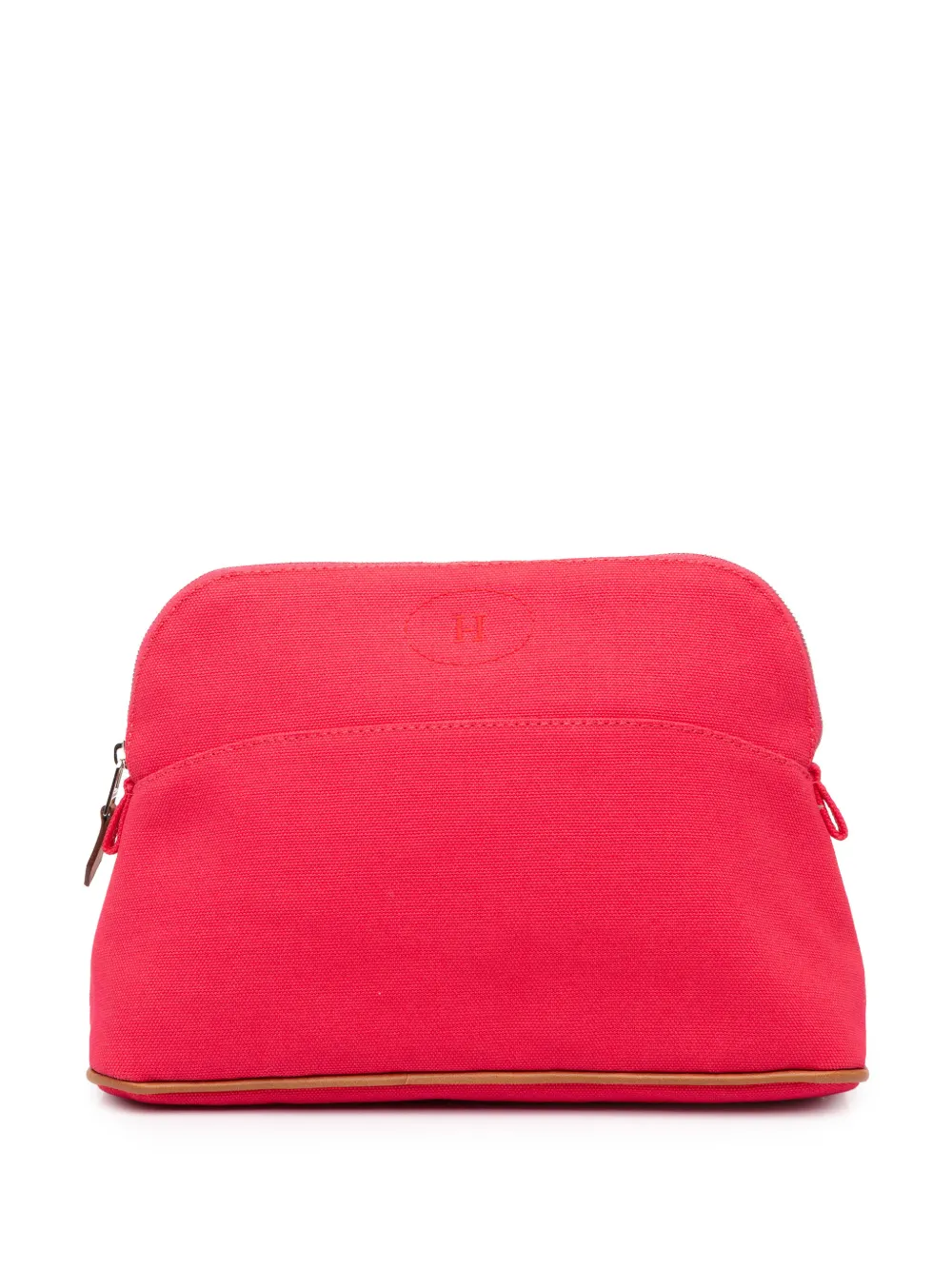 Hermès Pre-Owned 2010-2020 Toile Bolide Trousse De Voyage PM pouch - Rosa