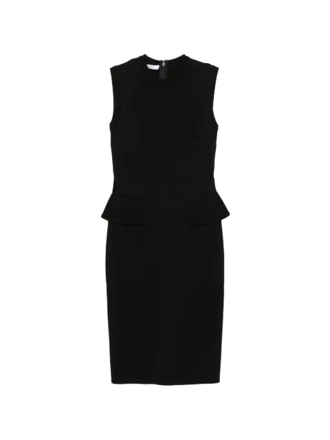 Givenchy Pre-Owned vestido midi sin mangas con peplum 2010