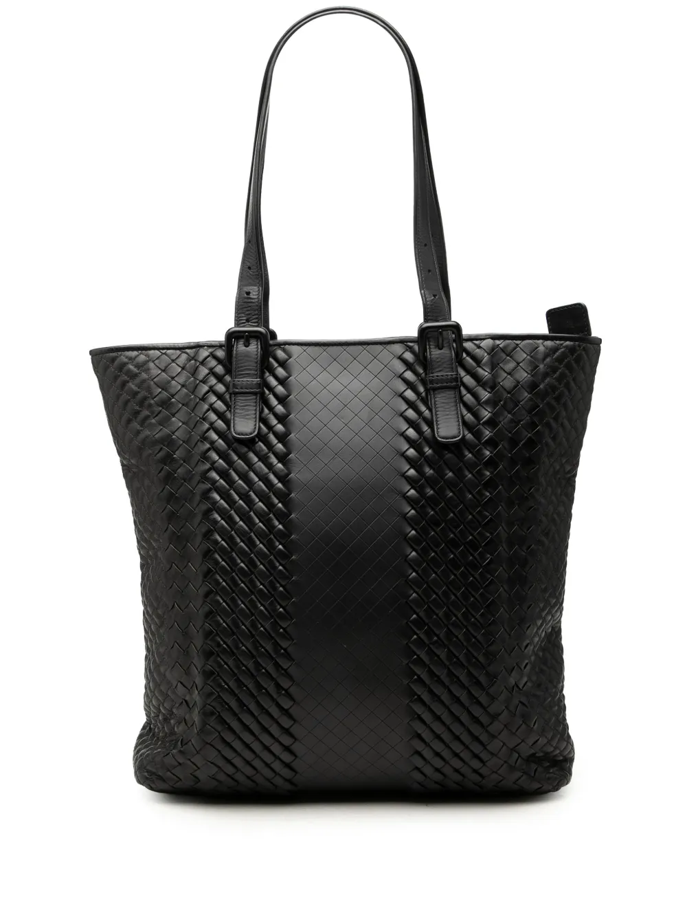 Bottega Veneta Pre-Owned 2012-2026 Nappa Intreccio Imperatore tote bag - Noir Bottega Veneta Pre-Owned 2012-2026 Nappa Intreccio Imperatore tote bag - Noir