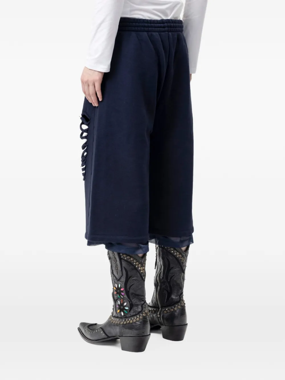 AVAVAV Shorts met logodetail Blauw