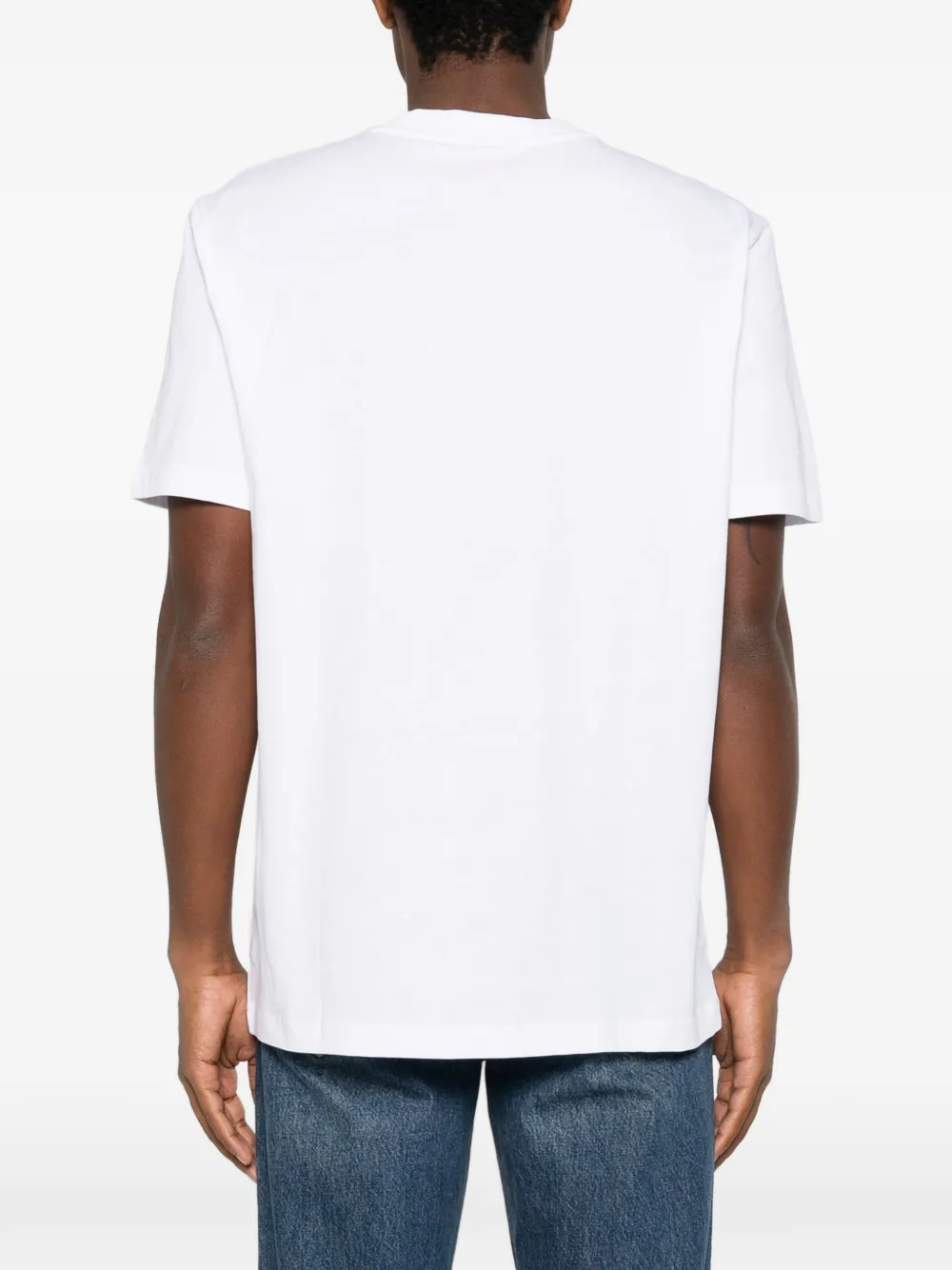 HUGO slogan-print T-shirt Wit