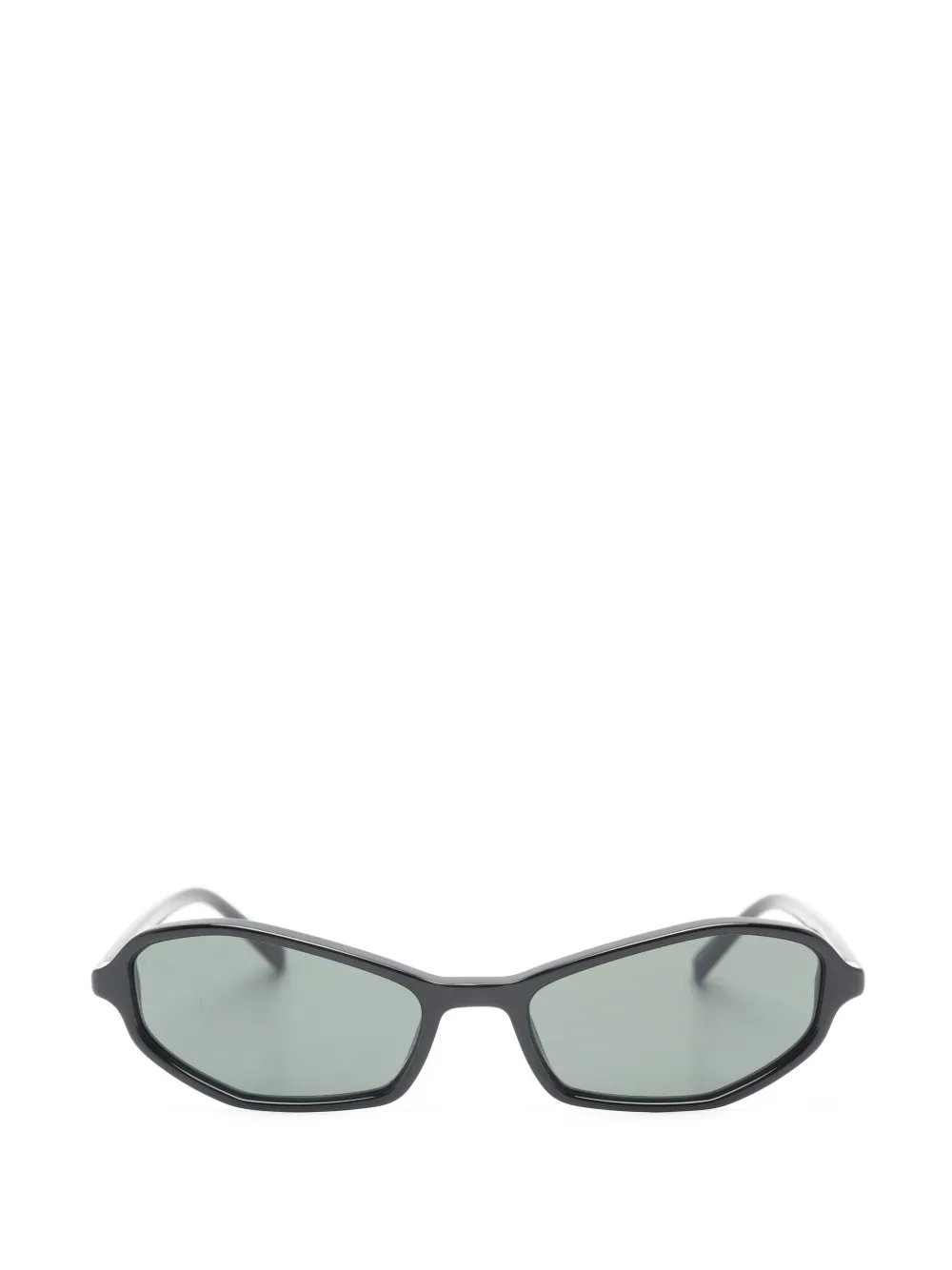 Jacquemus geometric-frame sunglasses Zwart