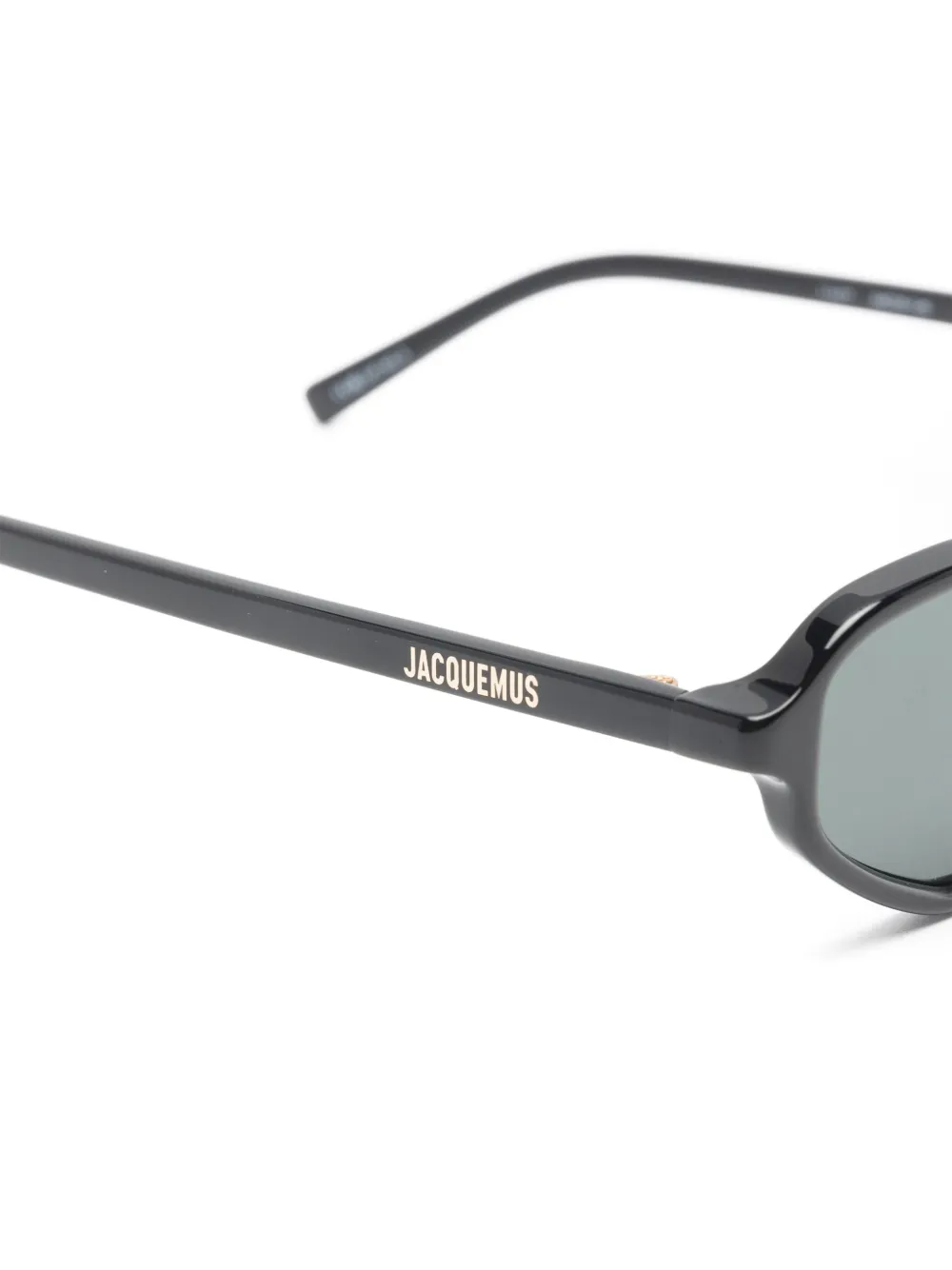 Jacquemus geometric-frame sunglasses Zwart