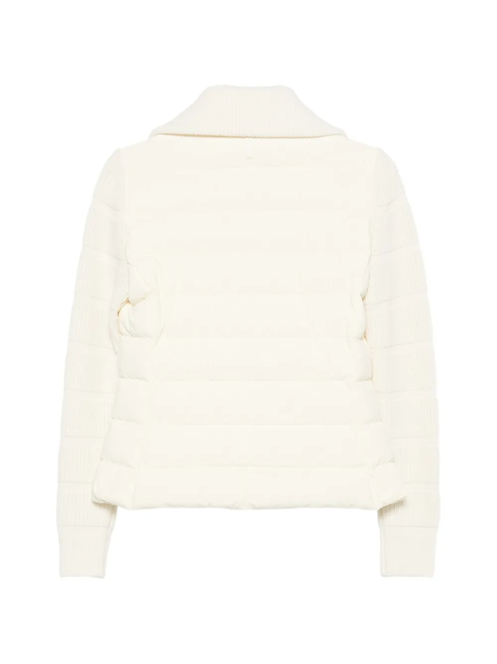 Mackage quilted panel-sleeved jacket Beige