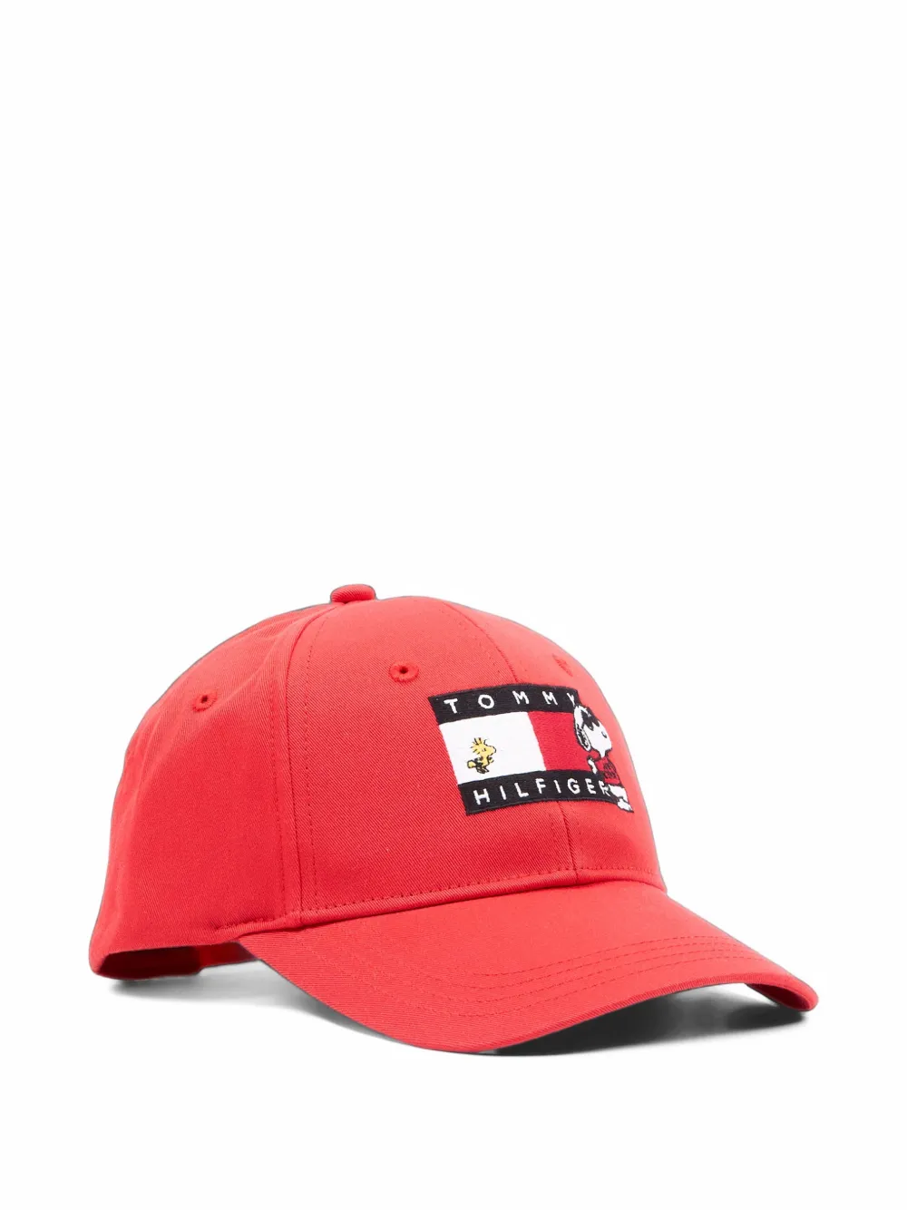 Tommy Hilfiger Junior x Peanuts Flag patch baseball cap Rood