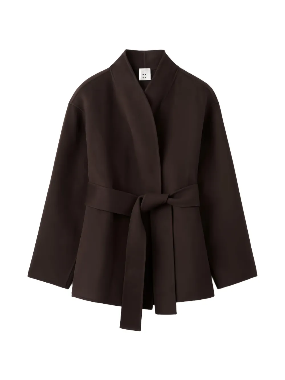 Almada Label Noorie belted single-breasted coat