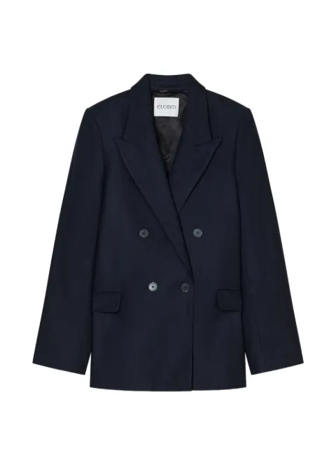 Closed double-breasted blazer