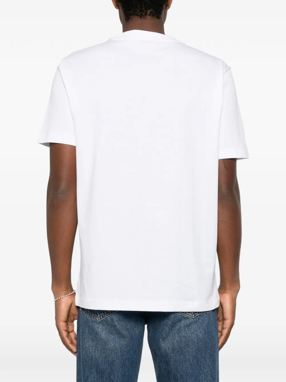 HUGO graphic-print T-shirt Wit