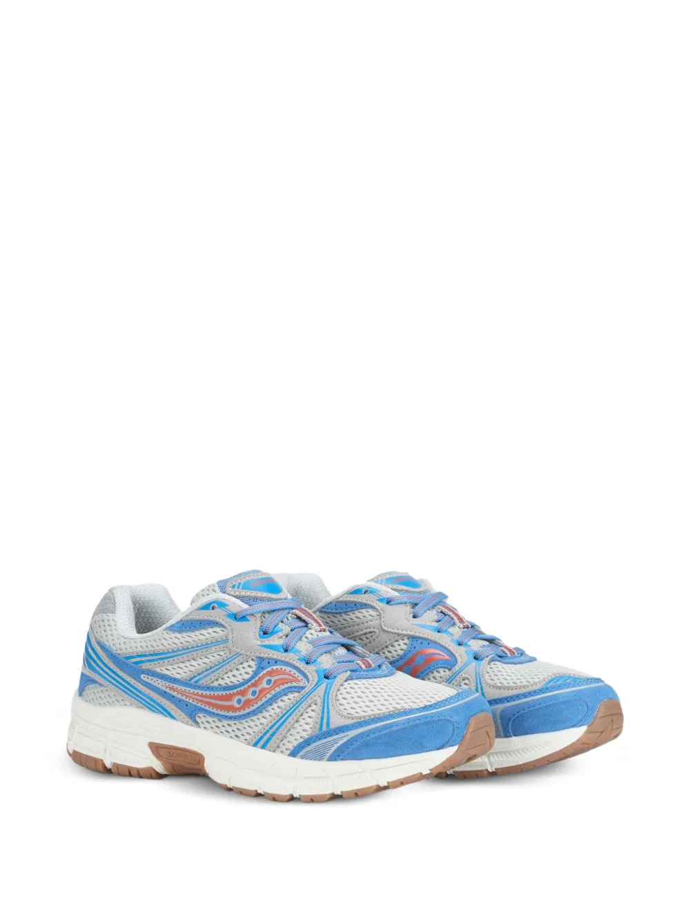 Saucony Kids mesh-panelled sneakers - Blu