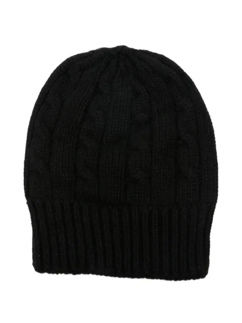 Cenere GB cable-knit beanie hat