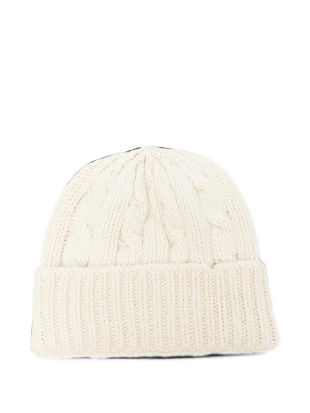 Cenere GB cable-knit beanie hat - Blanc Cenere GB cable-knit beanie hat - Blanc