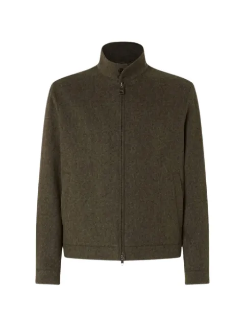 Zegna high-neck zip-up jacket