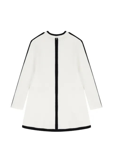 Abel & Lula contrast-trim mini dress