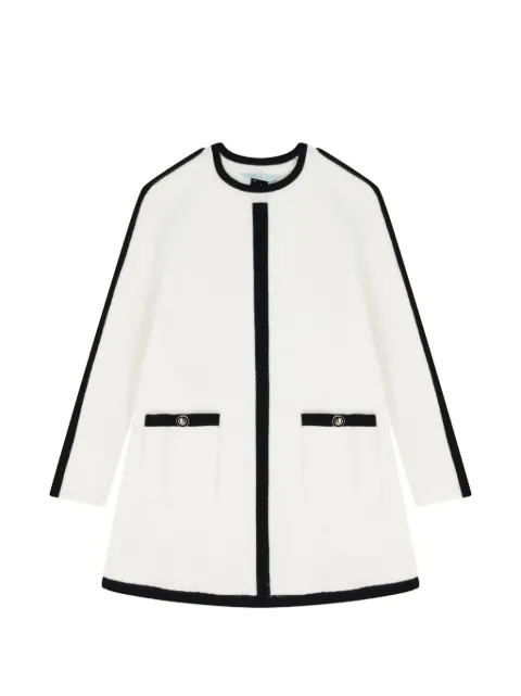 Abel & Lula contrast-trim mini dress