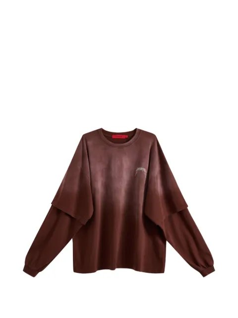 ACUPUNCTURE 1993 logo-print long-sleeve T-shirt