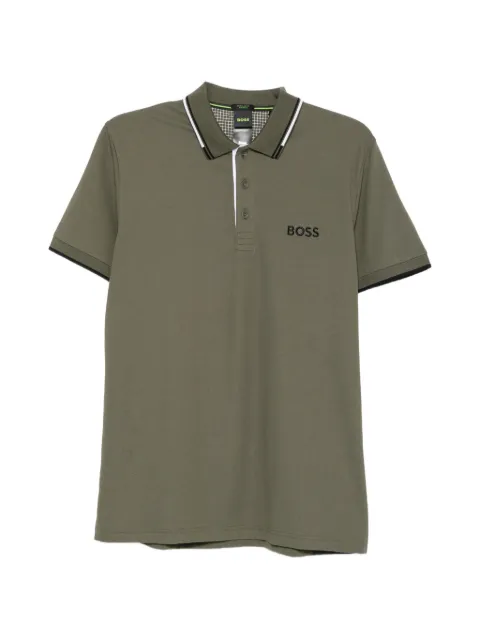 BOSS Poloshirt mit Logo-Print