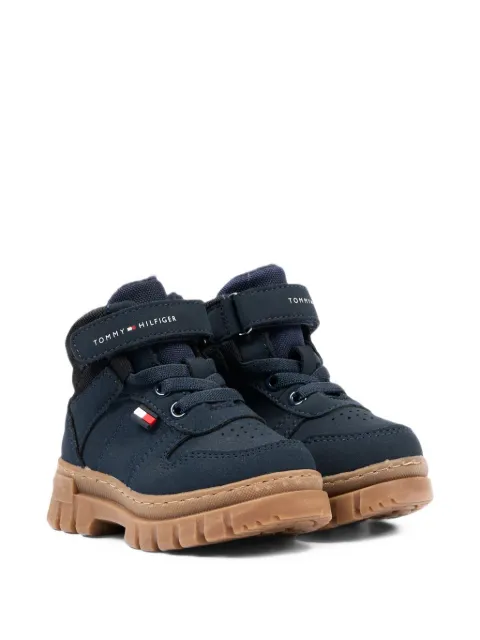 Tommy Hilfiger Junior touch-strap ankle boots