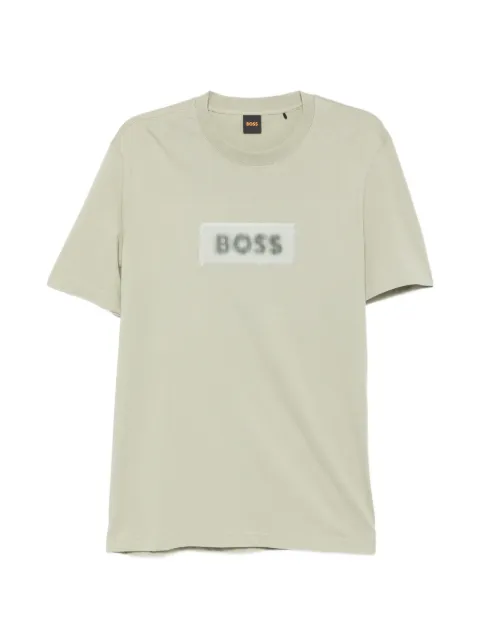 BOSS playera con parche del logo