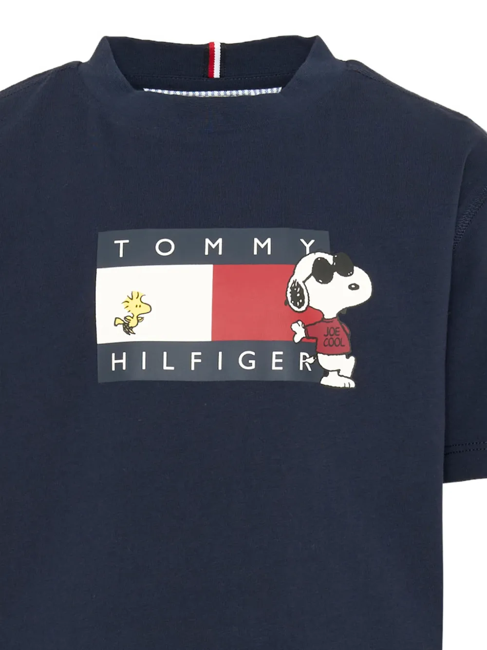 Tommy Hilfiger Junior x Peanuts Flag T-shirt met print Blauw