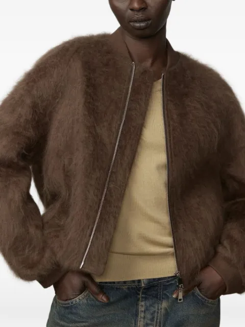 HERSKIND Jimi brushed bomber jacket