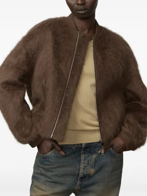 HERSKIND Jimi brushed bomber jacket