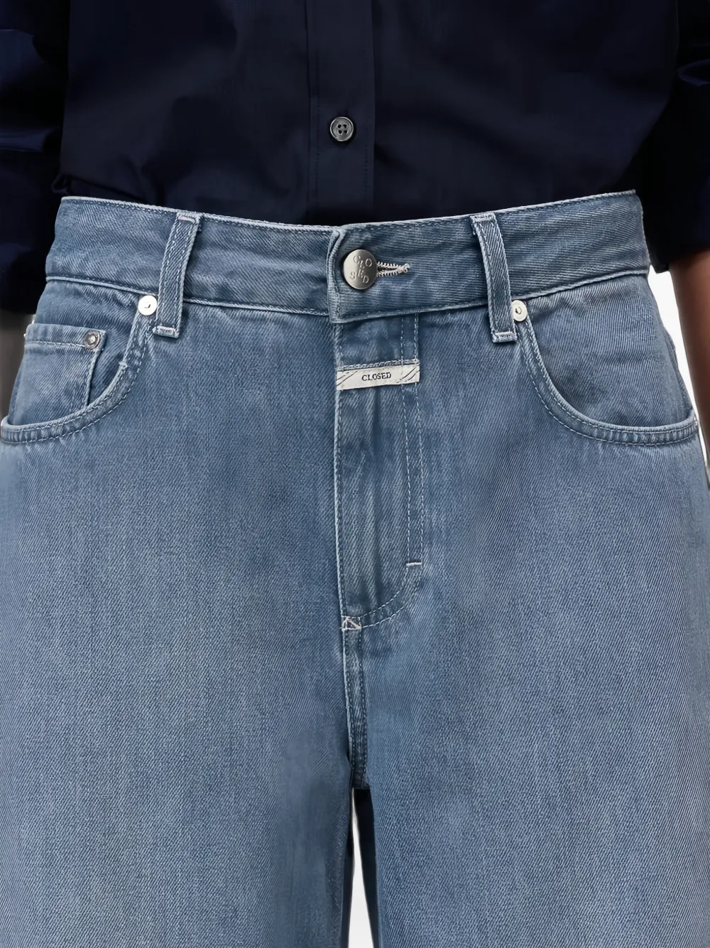 Closed Jazzie barrel-fit jeans Grijs