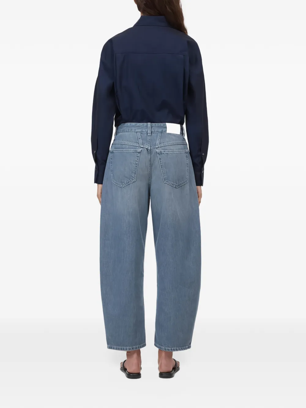 Closed Jazzie barrel-fit jeans Grijs
