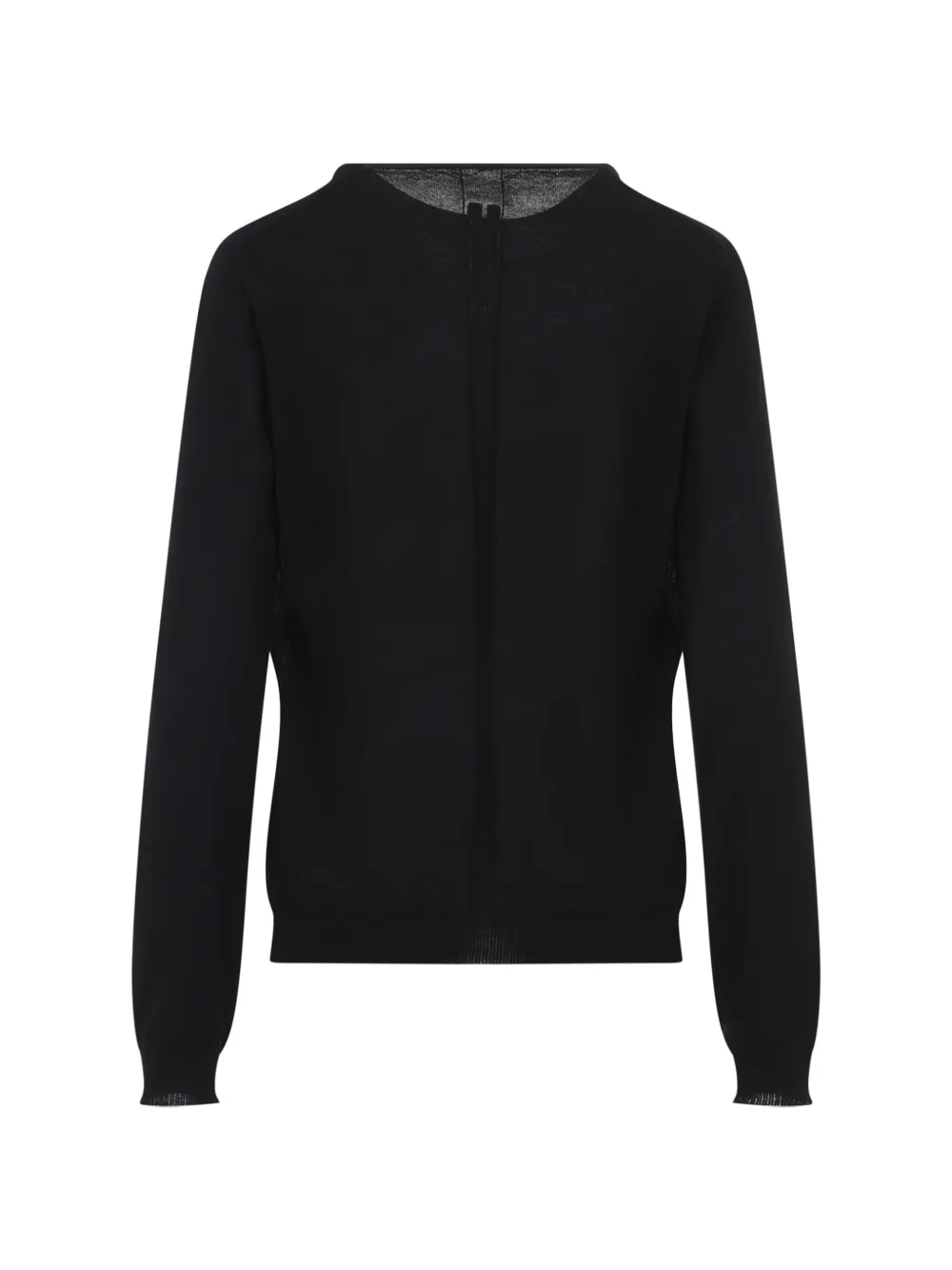 Rick Owens Extreme V-neck pull Zwart