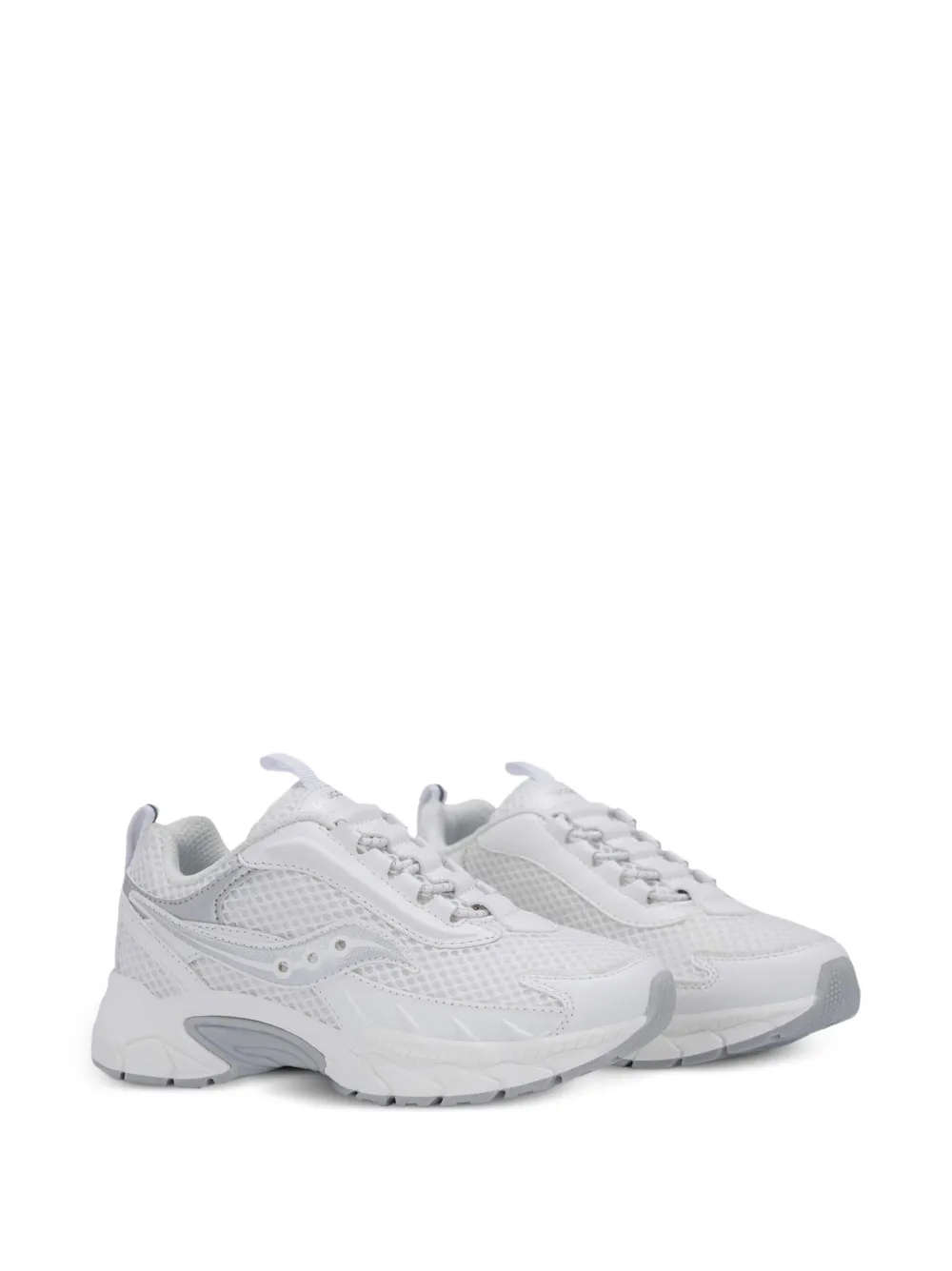 Saucony Kids Volt SE mesh-panelled low-top sneakers - Bianco
