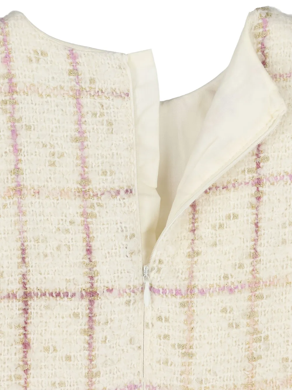 Abel & Lula Geplooide jurk Wit