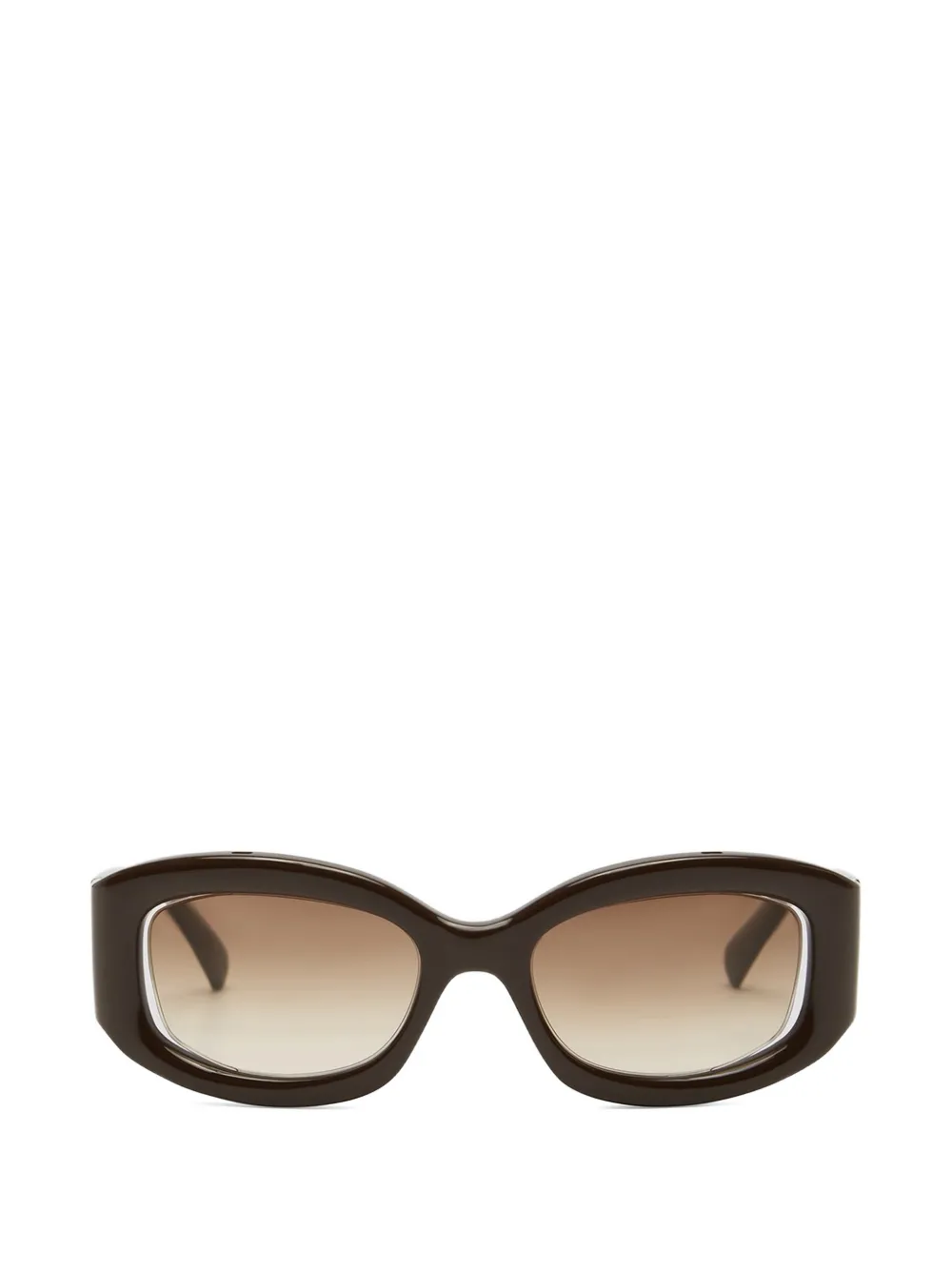 Christopher Esber lunettes de soleil Davies 99 - Marron Christopher Esber lunettes de soleil Davies 99 - Marron