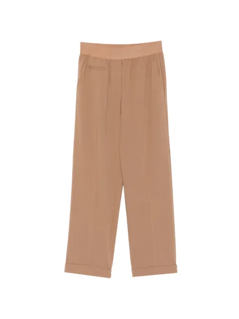 Le Tricot Perugia elasticated-waistband trousers