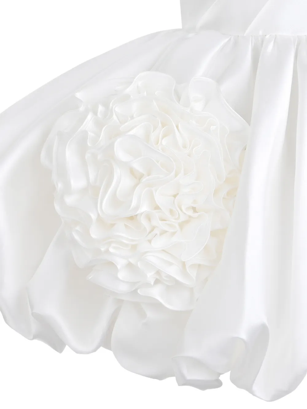 Tulleen Zorina jurk met bloemendetail Wit