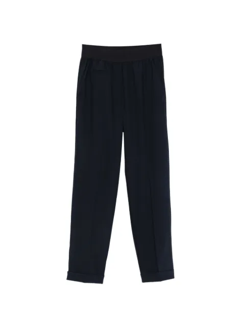 Le Tricot Perugia elasticated-waistband trousers