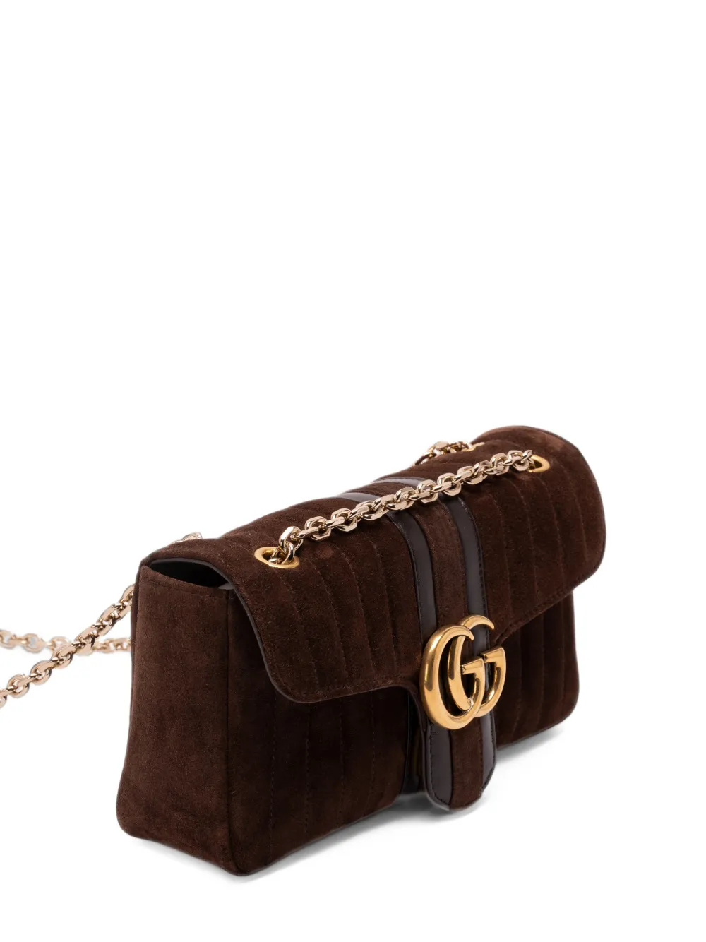 Gucci Jetset GG Marmont medium shoulder bag Bruin