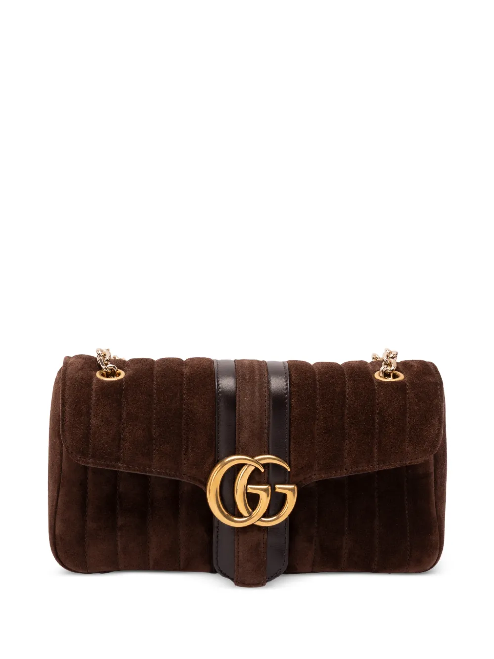 Gucci Jetset GG Marmont medium shoulder bag Bruin