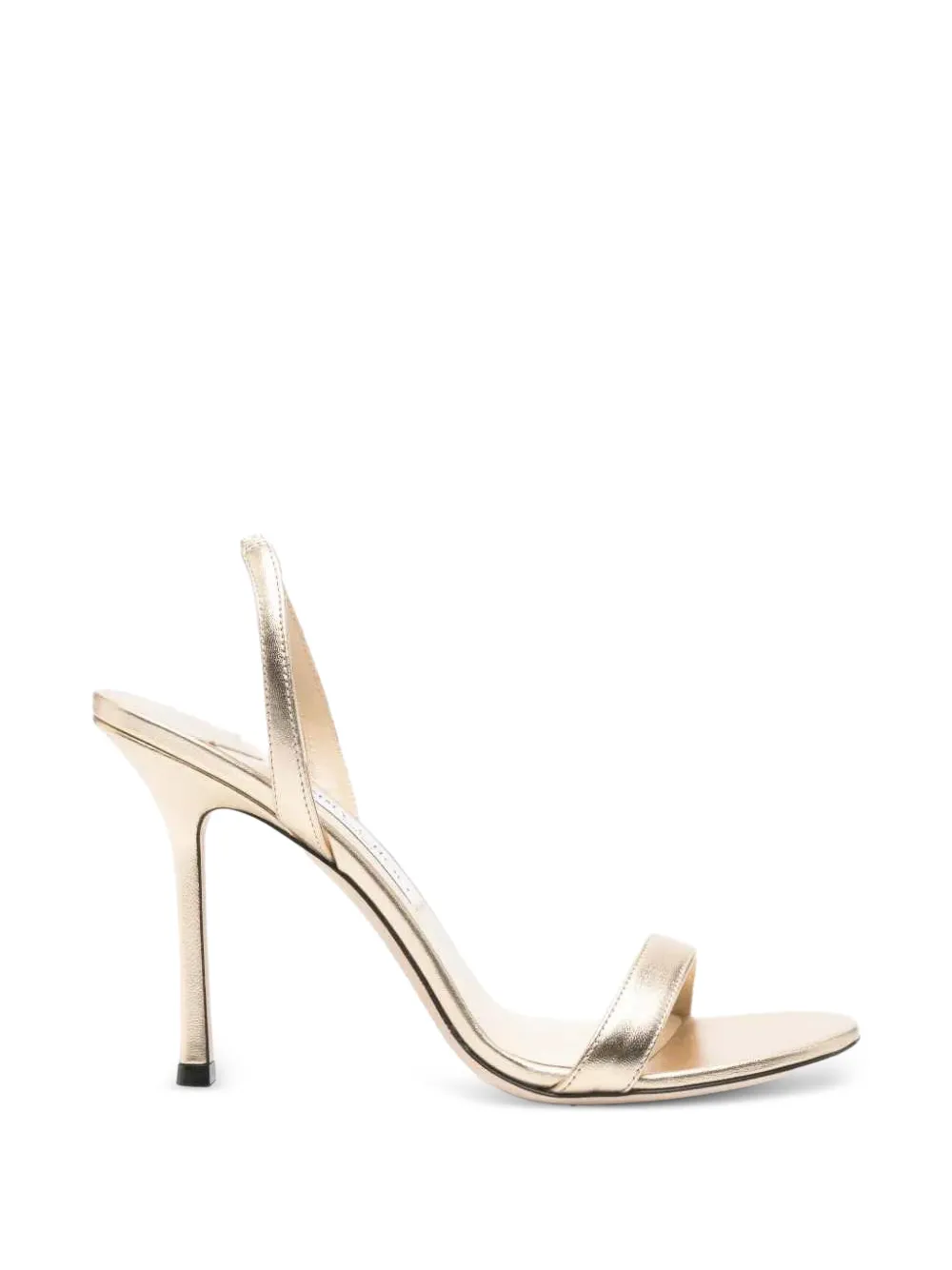 Jimmy Choo Jenn leather sandals - Oro
