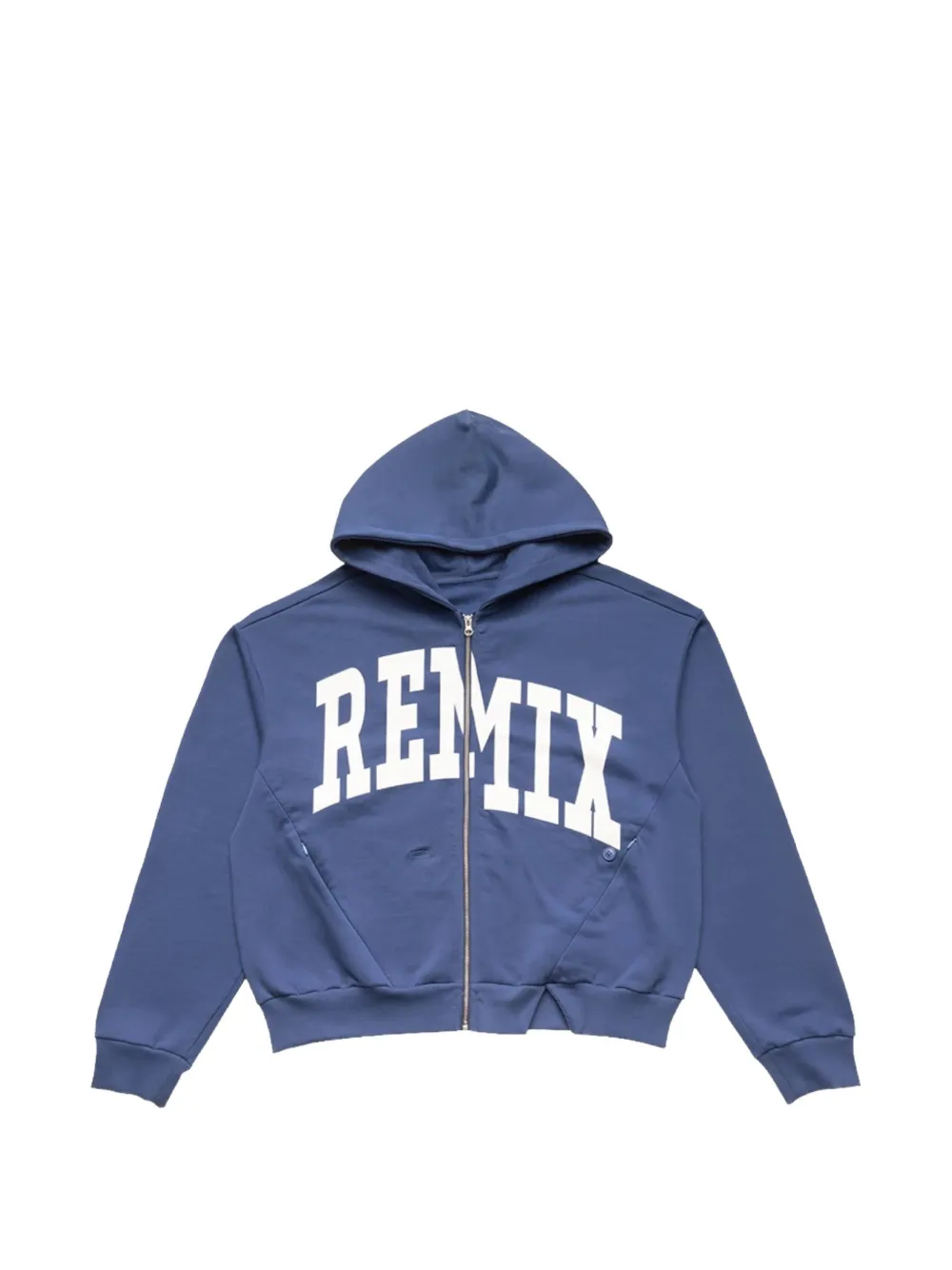 Spencer Badu Remix zip-up hoodie - Bleu Spencer Badu Remix zip-up hoodie - Bleu