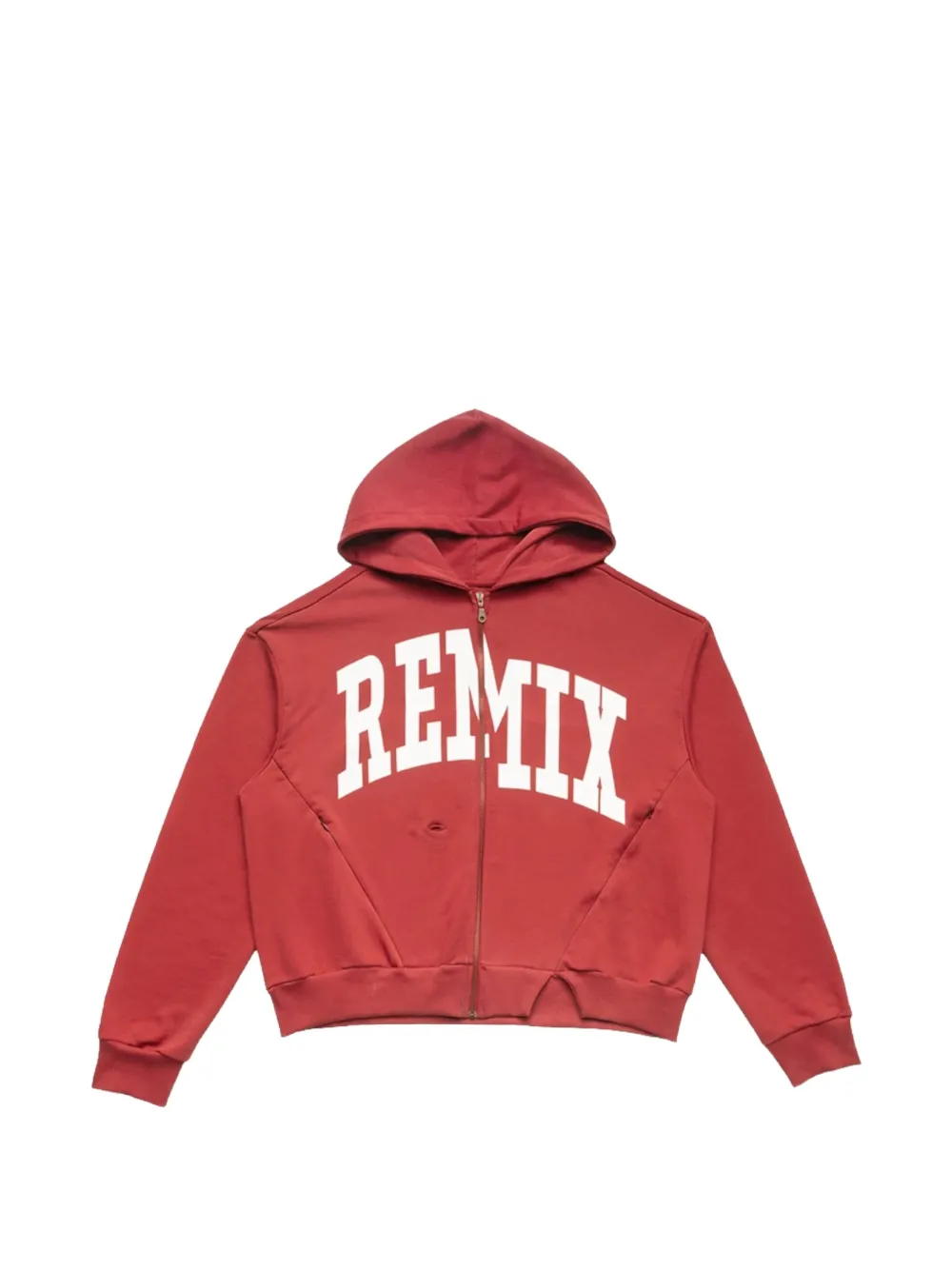 Spencer Badu Remix zip-up hoodie - Rouge Spencer Badu Remix zip-up hoodie - Rouge