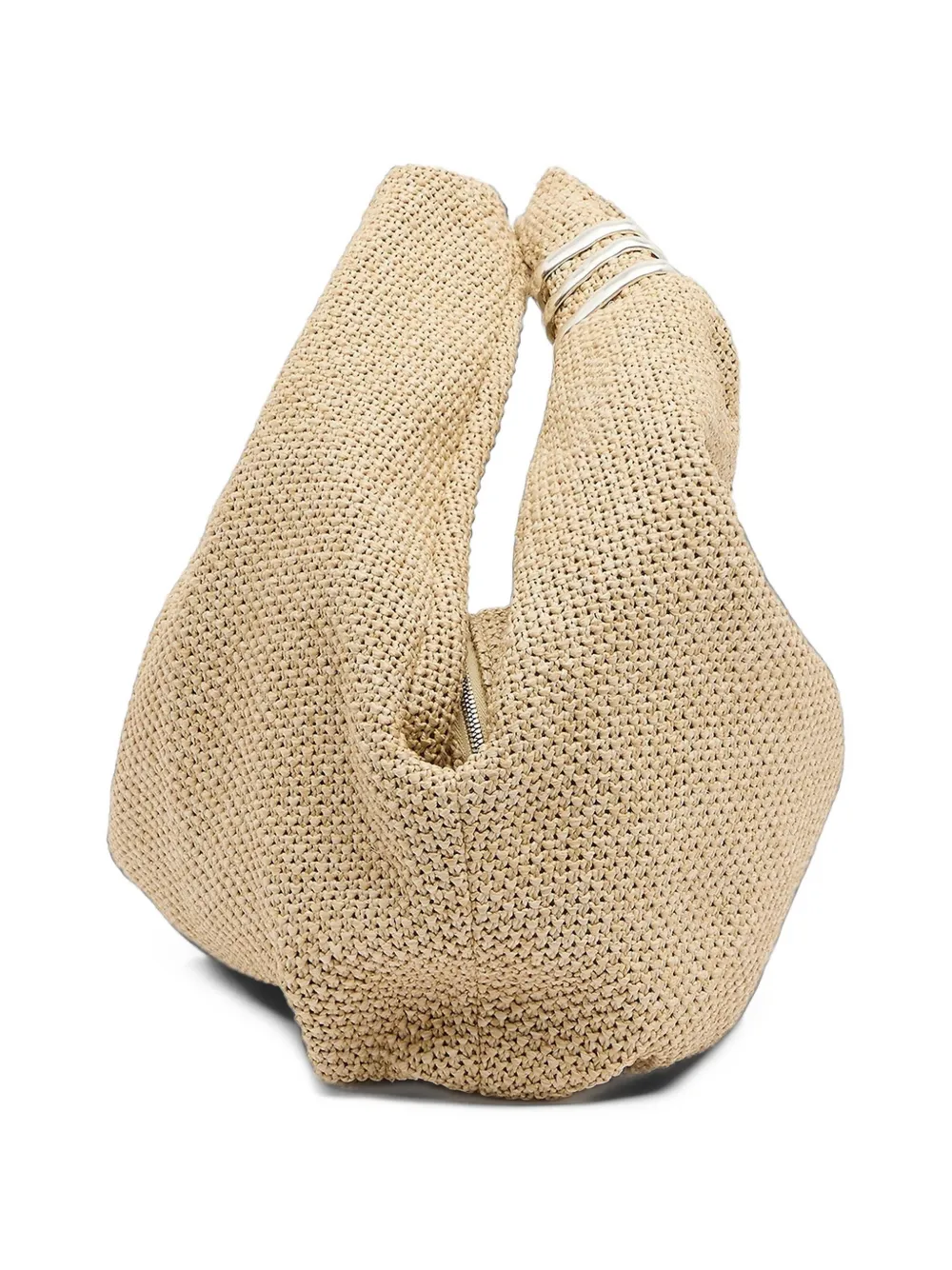 Christopher Esber Deia shopper met raffia-effect Beige