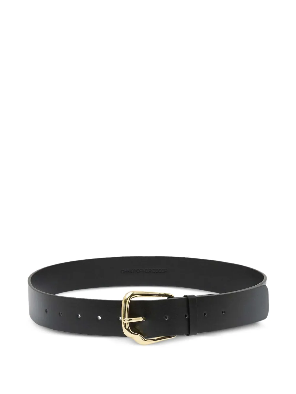 Christopher Esber Fender warped-buckle belt - Black