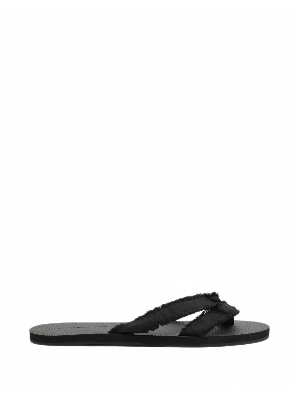 Christopher Esber Freya silk flip flops - Noir Christopher Esber Freya silk flip flops - Noir