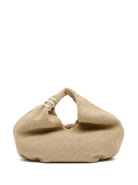 Christopher Esber mini Deia raffia-effect tote bag