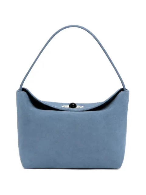 Christopher Esber Turnlock suede mini bag
