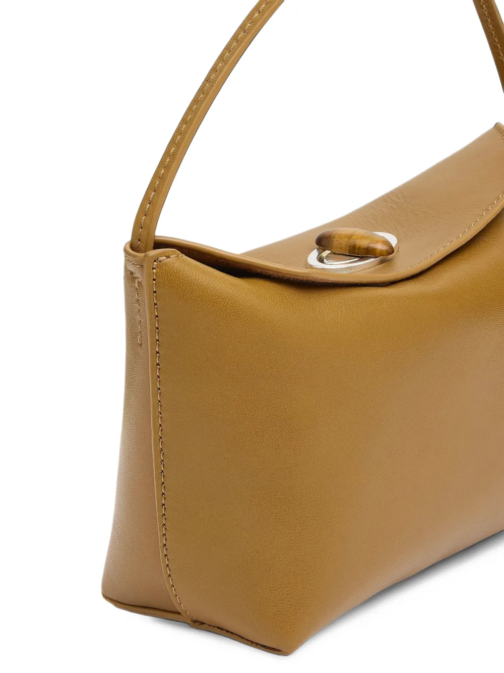 Christopher Esber Mini-shopper met draaislot Bruin