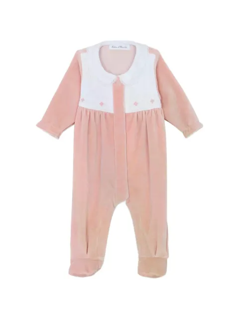 Tartine Et Chocolat lace-trim embroidered pajamas