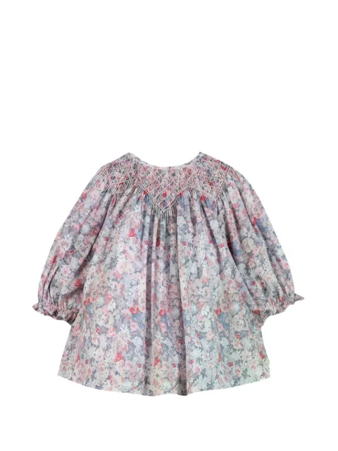 Tartine Et Chocolat smocked floral-print dress