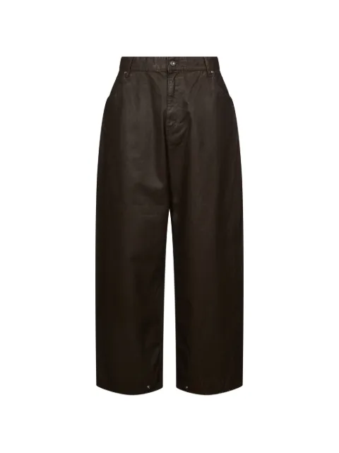 PDF MPC logo-print wide-leg jeans