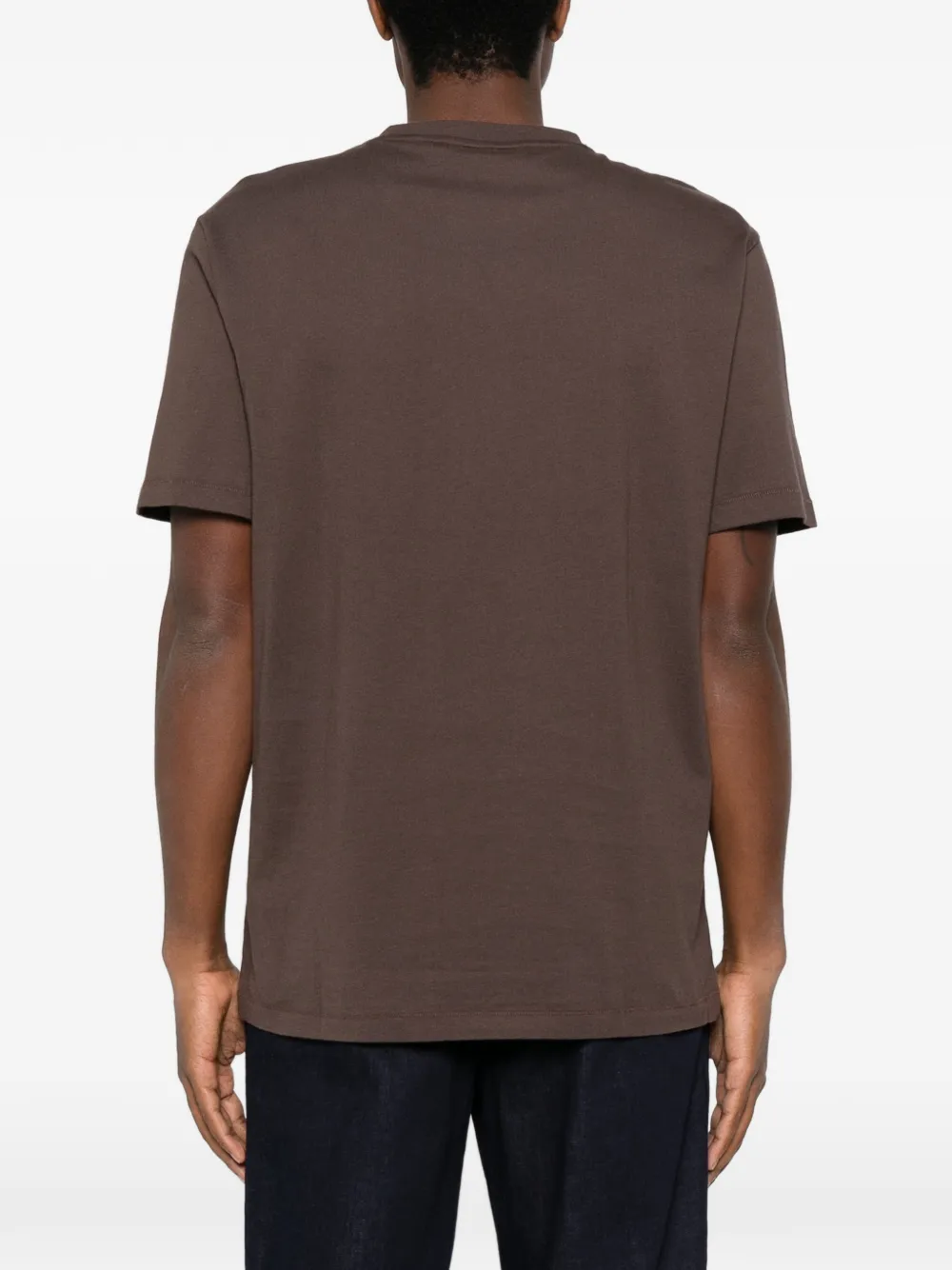 HUGO graphic-print T-shirt Bruin